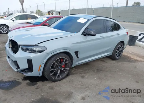 2024 BMW X4 M z USA, uszkodzony, nr VIN 5YM23EC05R9U03237